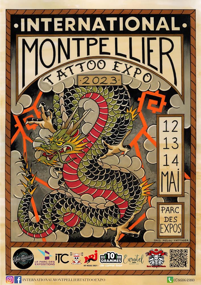 "Convention internationale du tatouage à Montpellier"