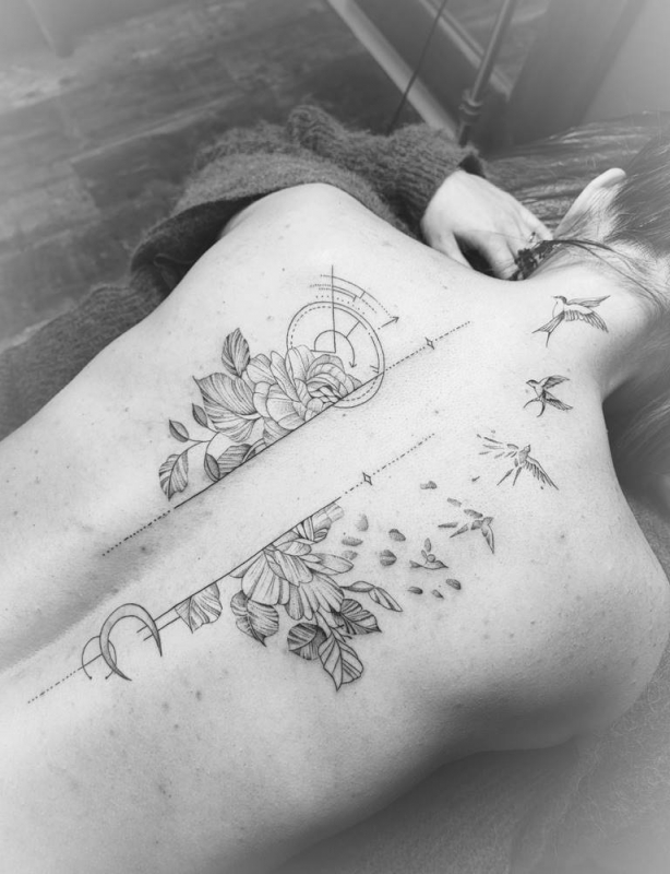 Galerie 1 pour le Métier A, Frontignan, Fine Line Tattoo